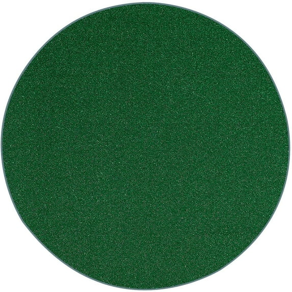 Furnish My Place Loop Floor Rug - 7 ft., Round, Green, Customized Area Rug for Patio, Garden, Hallway, Living Room