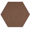 thumbnail image 1 of Furnish My Place Loop Floor Rug - 9 ft., Hexagon, Chestnut, Customized Area Rug for Patio, Garden, Hallway, Living Room, 1 of 1