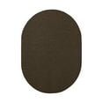 thumbnail image 1 of Furnish My Place Modern Indoor/Outdoor Chocolate 4' x 14' Oval Made in Usa, 1 of 5