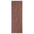 thumbnail image 1 of Furnish My Place Modern Indoor/Outdoor Commercial Solid Color Rug - Burgundy, 6' x 18', Runner, Pet and Kids Friendly Rug. Made in USA, Area Rugs Great for Kids, Pets, Event, Wedding, 1 of 5