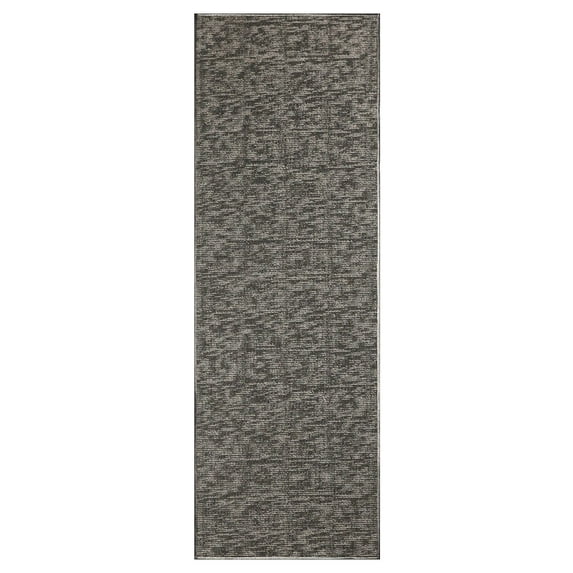 Furnish My Place Modern Indoor/Outdoor Commercial Solid Color Rug - Dark Gray, 3' x 38', Runner, Pet and Kids Friendly Rug. Made in USA, Area Rugs Great for Kids, Pets, Event, Wedding