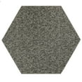 thumbnail image 1 of Furnish My Place Modern Indoor/Outdoor Commercial Solid Color Rug - Dark Gray, 4' Hexagon, Pet and Kids Friendly Rug. Made in USA, Area Rugs Great for Kids, Pets, Event, Wedding, 1 of 5