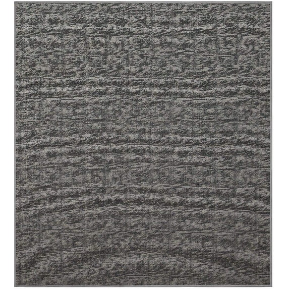 Furnish My Place Modern Indoor/Outdoor Commercial Solid Color Rug - Gray, 10' x 10', Pet and Kids Friendly Rug. Made in USA, Area Rugs Great for Kids, Pets, Event, Wedding