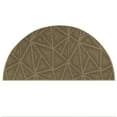 thumbnail image 1 of Furnish My Place Modern Indoor/Outdoor Commercial Solid Color Rug - Gray, 48" x 96" Half Round, Pet and Kids Friendly Rug. Made in USA, Area Rugs Great for Kids, Pets, Event, Wedding, 1 of 5