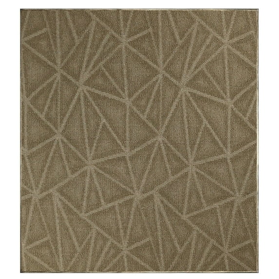 Furnish My Place Modern Indoor/Outdoor Commercial Solid Color Rug - Gray, 9' x 9', Square, Pet and Kids Friendly Rug. Made in USA, Area Rugs Great for Kids, Pets, Event, Wedding