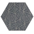 thumbnail image 1 of Furnish My Place Modern Indoor/Outdoor Commercial Solid Color Rug - Navy, 12' Hexagon, Pet and Kids Friendly Rug. Made in USA, Area Rugs Great for Kids, Pets, Event, Wedding, 1 of 5