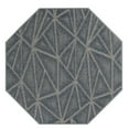 thumbnail image 1 of Furnish My Place Modern Indoor/Outdoor Commercial Solid Color Rug - Navy, 8' Octagon, Pet and Kids Friendly Rug. Made in USA, Area Rugs Great for Kids, Pets, Event, Wedding, 1 of 5