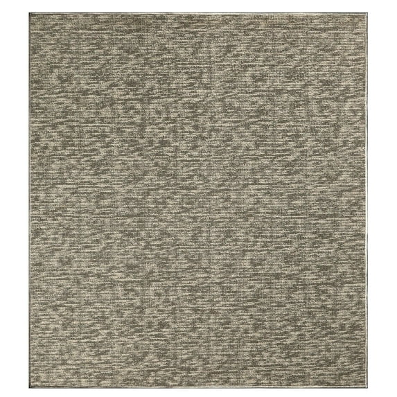 Furnish My Place Modern Indoor/Outdoor Commercial Solid Color Rug - Neutral, 10' x 10', Square, Pet and Kids Friendly Rug. Made in USA, Area Rugs Great for Kids, Pets, Event, Wedding