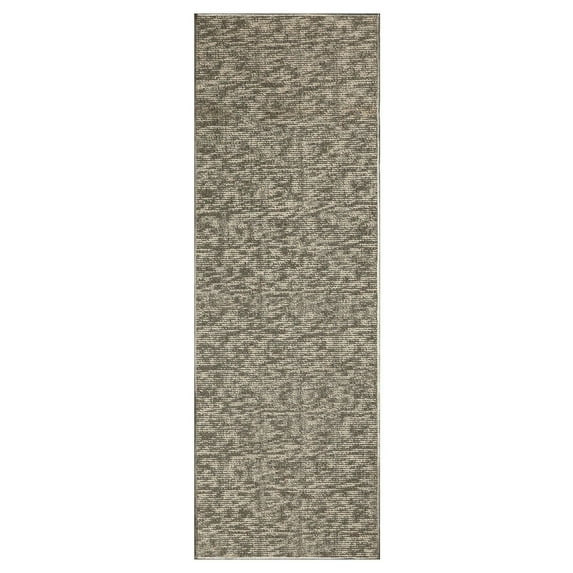 Furnish My Place Modern Indoor/Outdoor Commercial Solid Color Rug - Neutral, 4' x 34', Runner, Pet and Kids Friendly Rug. Made in USA, Area Rugs Great for Kids, Pets, Event, Wedding