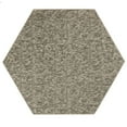 thumbnail image 1 of Furnishmyplace Modern Indoor/Outdoor Commercial Rug - Neutral, Elemental Area Rugs 5' Hexagon, 1 of 5