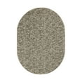 thumbnail image 1 of Furnishmyplace Modern Indoor/Outdoor Commercial Rug - Neutral, Elemental Area Rugs 6' x 9' Oval, 1 of 5