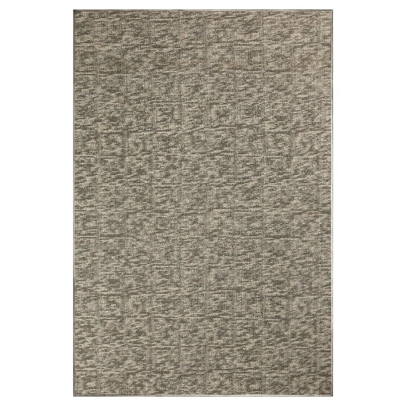 Furnishmyplace Modern Indoor/Outdoor Commercial Rug - Neutral, Elemental Area Rugs 7' x 8'