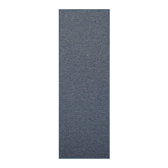 Furnishmyplace Modern Indoor/Outdoor Commercial Solid Petrol Blue Color, Area Rugs 2' x 30'