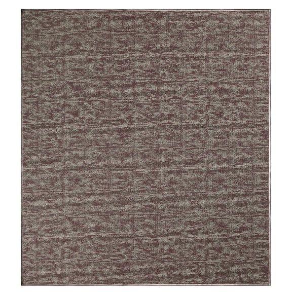 Furnishmyplace Modern Indoor/Outdoor Commercial Rug - Purple, Elemental Area Rugs 2' x 2'