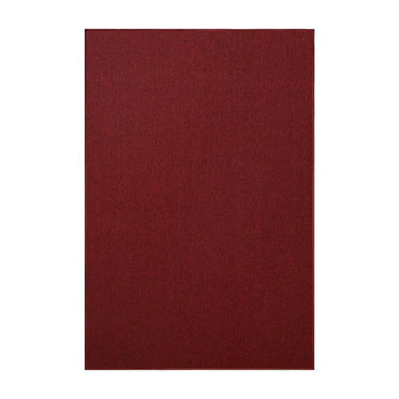 Furnish My Place Modern Indoor/Outdoor Commercial Solid Color Rug - Red, 8' x 11', Pet and Kids Friendly Rug. Made in USA, Rectangle, Area Rugs Great for Kids, Pets, Event, Wedding