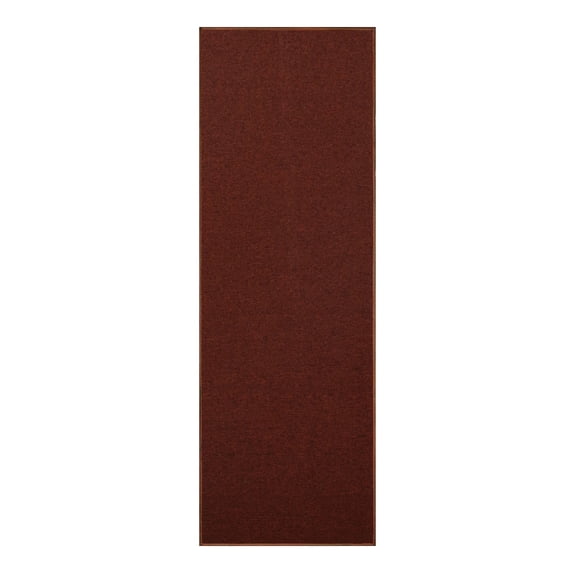 Furnish My Place Modern Indoor/Outdoor Commercial Solid Color Rug - Rust, 2' x 42', Pet and Kids Friendly Rug. Made in USA, Runner, Area Rugs Great for Kids, Pets, Event, Wedding
