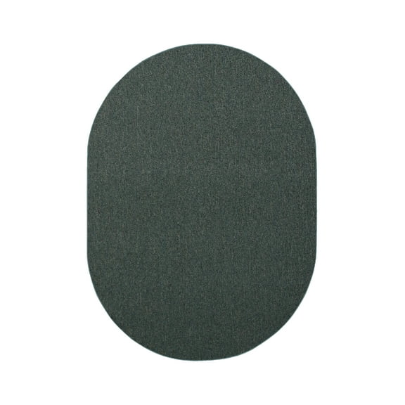 Furnish My Place Modern Indoor/Outdoor Teal 2' x 3' Oval Made in Usa
