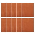thumbnail image 1 of Furnish My Place Modern Plush Solid Orange Color Rug - Pets and Kids Friendly Rug, Indoor/Outdoor Mat, Area Rugs Great for Kids, Pets, Event, Living Room, Made in USA, 3' x 3' Square - Set of 10, 1 of 12