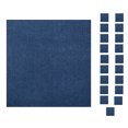 thumbnail image 1 of Furnishmyplace Furnish my Place Plush Solid Royal Blue Color Rug Set of Area Rugs Set of 20 - 2'x2' Square, 1 of 12