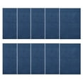 thumbnail image 1 of Furnishmyplace Furnish my Place Plush Solid Royal Blue Color Rug Set of Area Rugs Set of 10 - 2'x3', 1 of 12