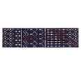 thumbnail image 1 of Furnish My Place Moroccan Style Runner Rug - 2 ft. x 8 ft., Navy, Rug with Transitional Design, 1 of 12