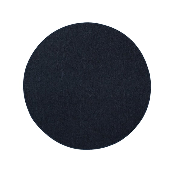 Furnish My Place Neyland Custom Rug - 2 ft., Round, Navy, Floor Area Rug for Patio, Garden, Hallway, Living Room
