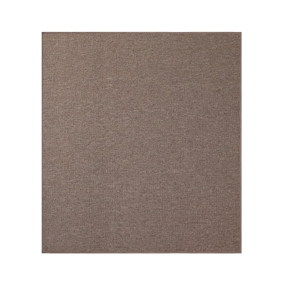 Furnish My Place Neyland Custom Rug - 3 ft. x 3 ft., Square, Brown, Floor Area Rug for Patio, Garden, Hallway, Living Room