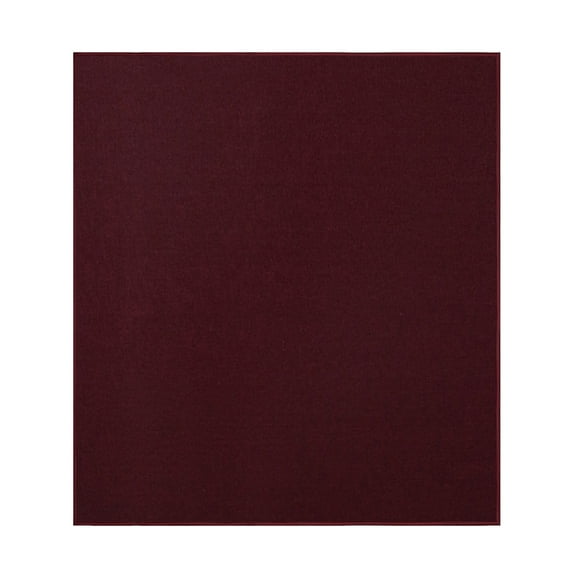Furnish My Place Neyland Custom Rug - 3 ft. x 3 ft., Square, Burgundy, Floor Area Rug for Patio, Garden, Hallway, Living Room