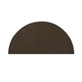 thumbnail image 1 of Furnish My Place Neyland Custom Rug - 36" x 72", Half Round, Chocolate, Floor Area Rug for Patio, Garden, Hallway, Living Room, 1 of 12