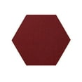 thumbnail image 1 of Furnish My Place Neyland Custom Rug - 4 ft., Hexagon, Red, Floor Area Rug for Patio, Garden, Hallway, Living Room, 1 of 10