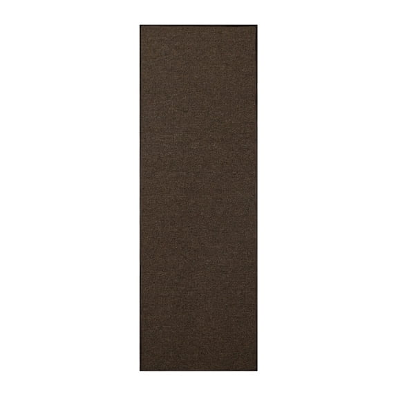 Furnish My Place Neyland Custom Rug - 4 ft. x 22 ft., Chocolate, Floor Area Rug for Patio, Garden, Hallway, Living Room
