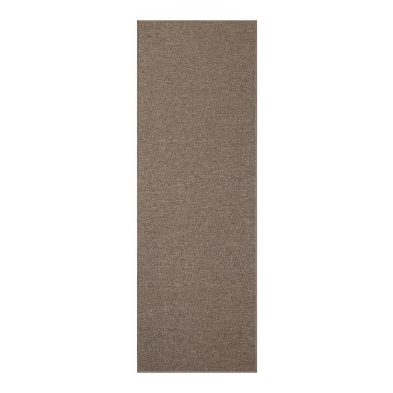 Furnish My Place Neyland Custom Rug - 4 ft. x 30 ft., Brown, Floor Area Rug for Patio, Garden, Hallway, Living Room