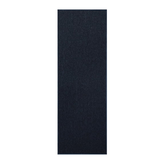 Furnish My Place Neyland Custom Rug - 4 ft. x 38 ft., Navy, Floor Area Rug for Patio, Garden, Hallway, Living Room, Outdoor, Indoor