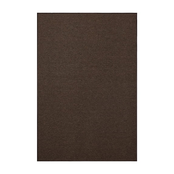 Furnish My Place Neyland Custom Rug - 4 ft. x 5 ft., Chocolate, Floor Area Rug for Patio, Garden, Hallway, Living Room
