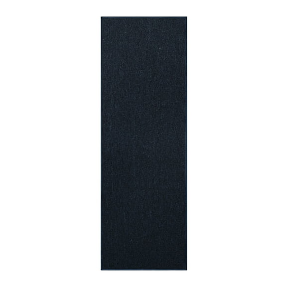 Furnish My Place Neyland Custom Rug - 4 ft. x 50 ft., Navy, Floor Area Rug for Patio, Garden, Hallway, Living Room