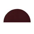 thumbnail image 1 of Furnish My Place Neyland Custom Rug - 48" x 96", Half Round, Burgundy, Floor Area Rug for Patio, Garden, Hallway, Living Room, 1 of 12