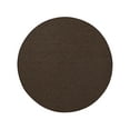 thumbnail image 1 of Furnish My Place Neyland Custom Rug - 5 ft., Round, Chocolate, Floor Area Rug for Patio, Garden, Hallway, Living Room, 1 of 12