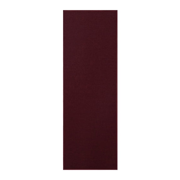 Furnish My Place Neyland Custom Rug - 6 ft. x 18 ft., Burgundy, Floor Area Rug for Patio, Garden, Hallway, Living Room