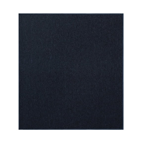 Furnish My Place Neyland Custom Rug - 6 ft. x 6 ft., Square, Navy, Floor Area Rug for Patio, Garden, Hallway, Living Room