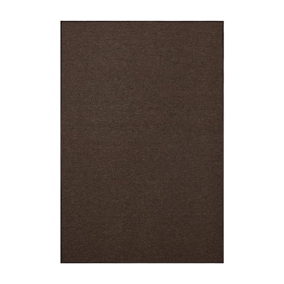 Furnish My Place Neyland Custom Rug - 6 ft. x 9 ft., Chocolate, Floor Area Rug for Patio, Garden, Hallway, Living Room