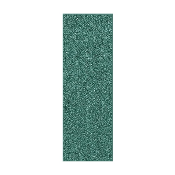 Furnish My Place Olive Green 3' x 44' Solid Color Rug Runner Made In Usa