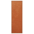thumbnail image 1 of Furnish My Place Orange 3' x 22' Solid Color Rug Runner, Made In Usa, Living Room, Indoor, 1 of 12