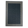 thumbnail image 1 of Furnish My Place Outdoor Collection Geometric Area Rug - 2 ft. x 3 ft. Black, Contemporary Style Water Proof Rug for Garden, Bedroom, Patio, Balcony, 1 of 6