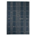 thumbnail image 1 of Furnish My Place Outdoor Collection Geometric Pattern Rug - 2 ft. x 3 ft. Navy, Bohemian Water Proof Carpet for Living Room, Garden, Patio, 1 of 6