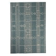 thumbnail image 1 of Furnish My Place Outdoor Geometric Pattern Rug - 2 ft. x 3 ft., Ocean, 1 of 7