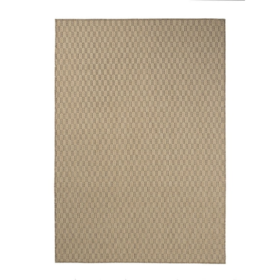 Furnish My Place Outdoor Geometric Rug - 2 ft. x 3 ft., Neutral