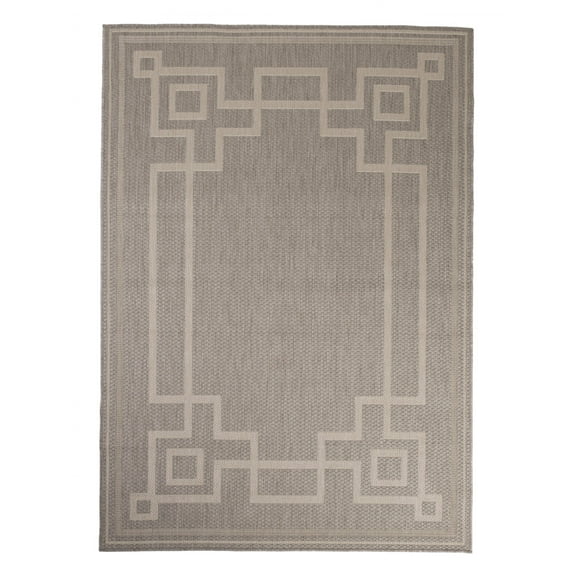 Furnish My Place Outdoor Oriental Rug - 2 ft. x 3 ft., Dove