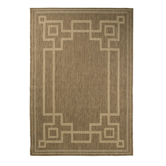 Furnish My Place Outdoor Oriental Rug - 2 ft. x 3 ft., Neutral