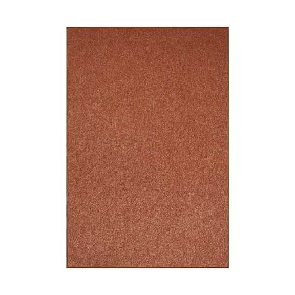 Furnish My Place Rust 3' x 6' Solid Color Rug Made In Usa