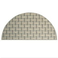 thumbnail image 1 of Furnishmyplace Union Indoor/Outdoor Commercial  Color Rug - Beige, Area Rugs 60" x 120" Half Round, 1 of 6